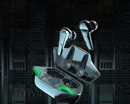 Игровые наушники (беспроводные), TWS наушники с микрофоном, 65ms.