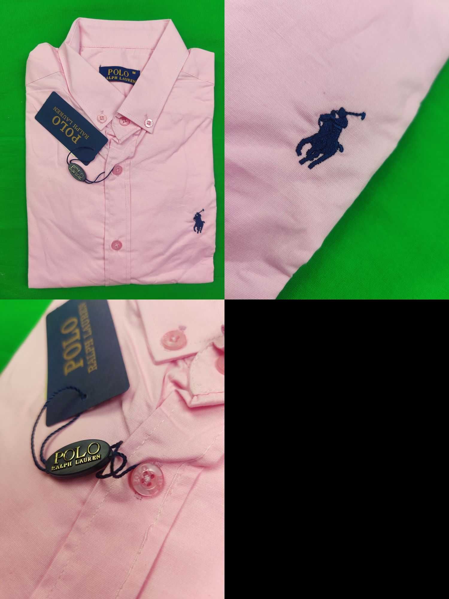 Koszule męskie M-3XL Slim Fit Hugo Boss Ralph Lauren Premium