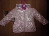 Ocieplona kurtka dziewczeca By Very Mini 9-12 m-cy/ 80/86
