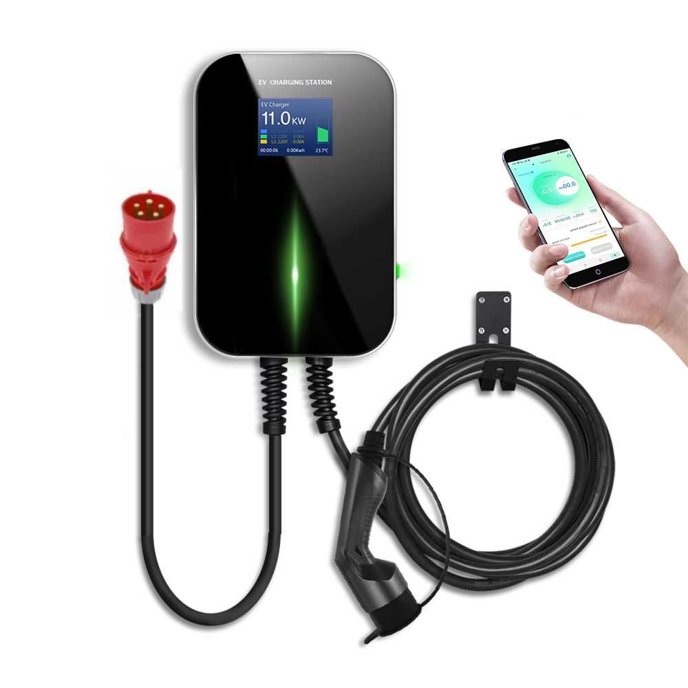 Ładowarka do samochodów elektrycznych Besen wallbox 22kw App Typ 2