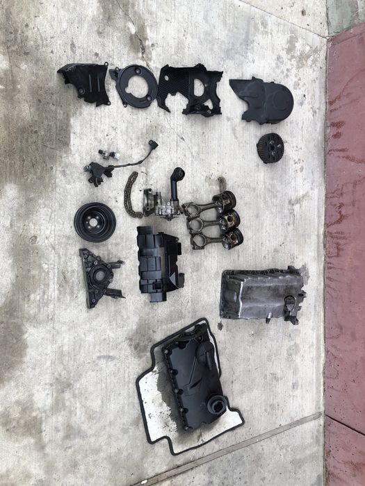 Двигатель двигун Шкода Октавія А5 2.0TDI BMM  BXE по запчастинам