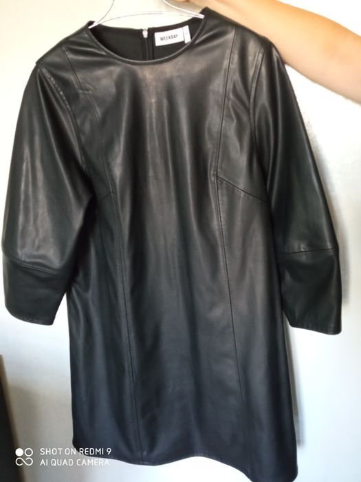 Продам платье из екко кожи