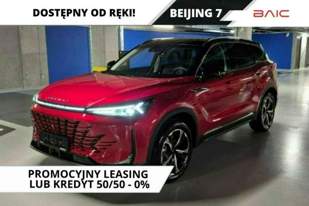 BAIC 7 177KM - Red - Luxury - Rocznik 2025!