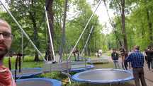 Dmuchane zamki  dmuchańce  eurobungee kule wodne zorbing