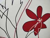 Tela redonda, Ø 90 cm, Flor de Lótus (Hoa Sen)