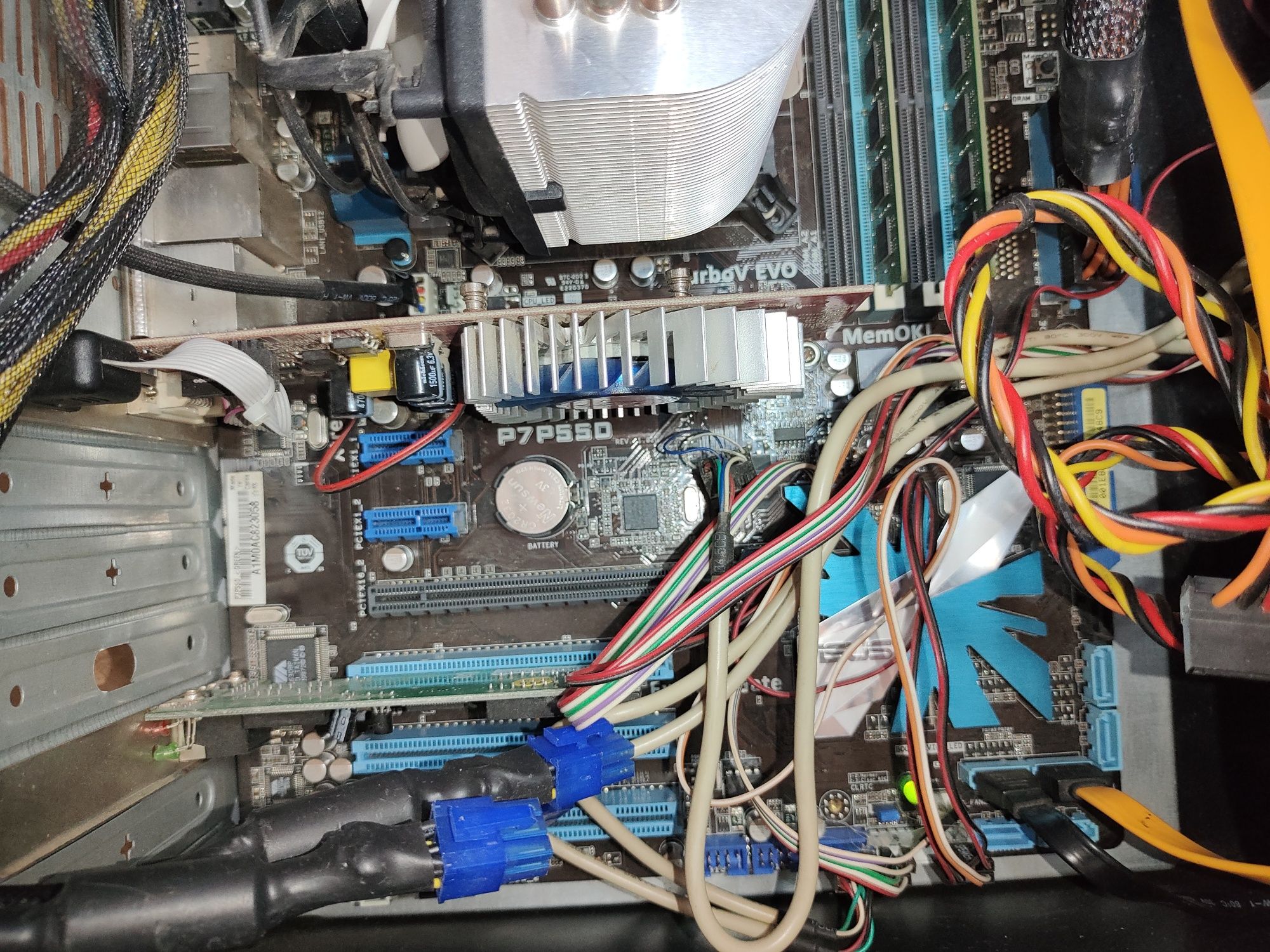 Сервер Intel i7 860, Asus P7p55d kingstone 16 ГБ,WD 500 ГБ, 420Вт, бе