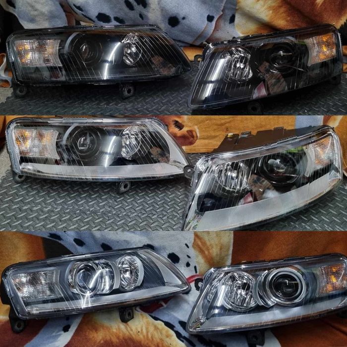 Reflektory Lampy bixenon biled regeneracja audi a6 c6