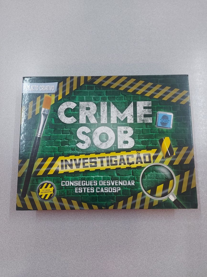 Livro / Jogo Crime Sob Investigação