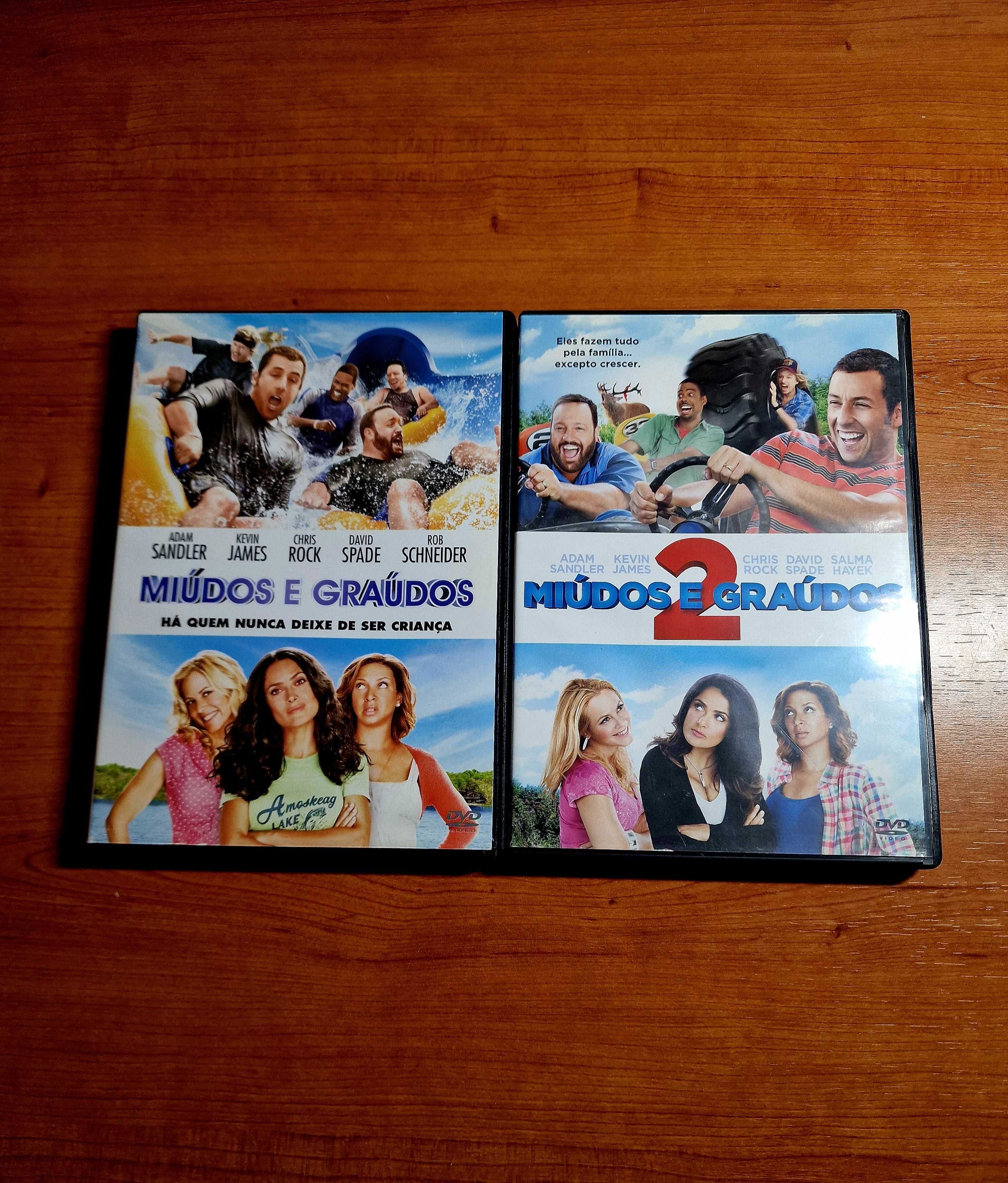 MIÚDOS E GRAÚDOS 1e2 (Adam Sandler/Kevin James/Selma Hayek/Chris Rock)