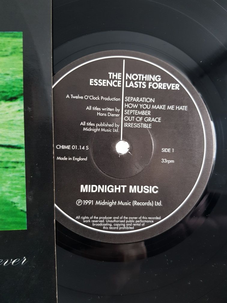 The Essence Nothing lasts forever LP / The Cure