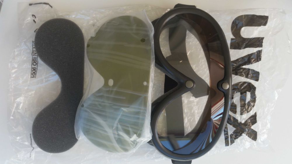 UVEX Gogle ochronne wojskowe ULTRASONIC (wymienne szybki)