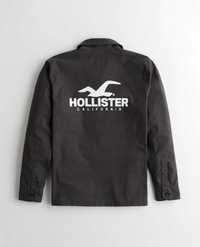 HOLLISTER kurtka wiosenna M Slim szara NOWE WAWA