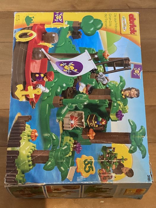 Construção - barco pirata - 1 a 5 anos Abrick