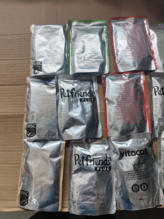 Saszetki karma dla kota 100szt