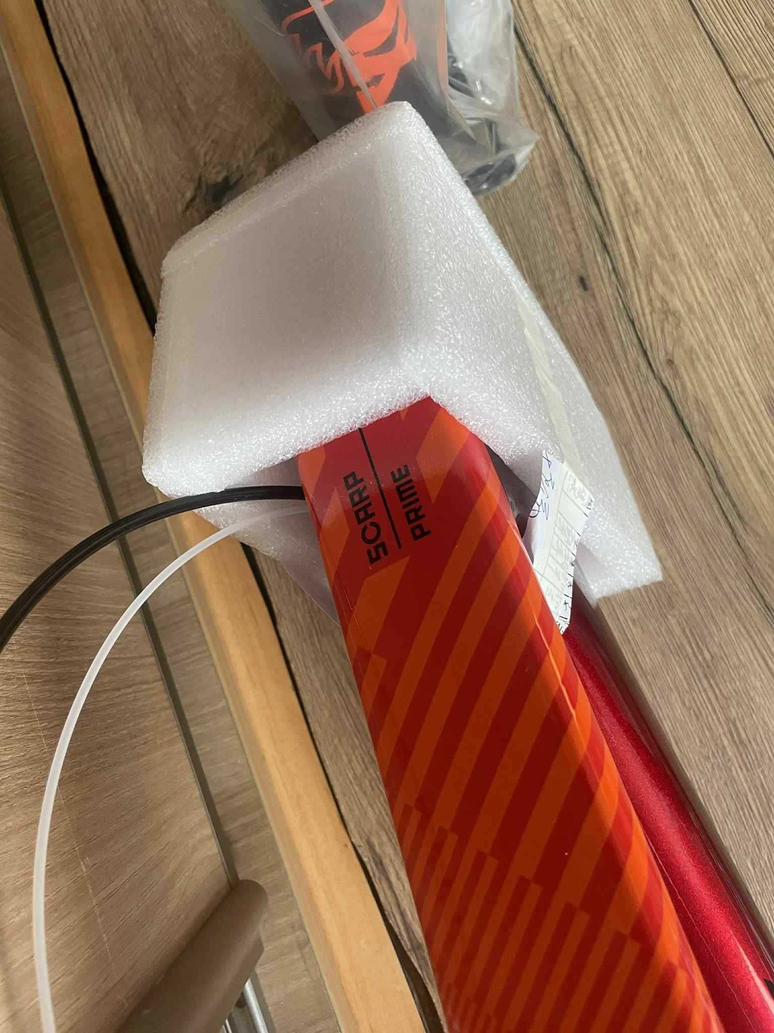 Nowa Rama i amortyzacja KTM Prime LTD chrome red FOX S L Kashima