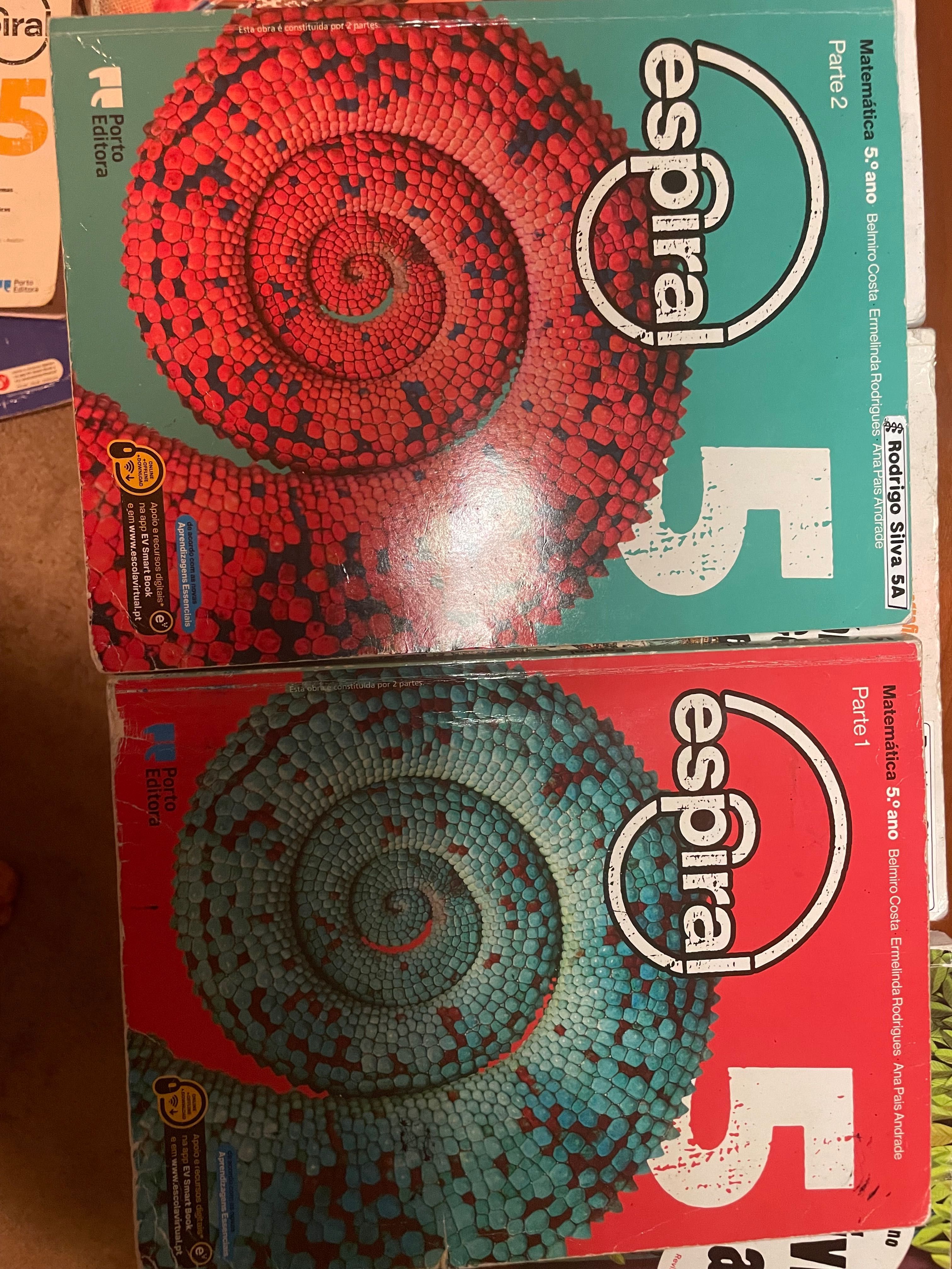 Livros escolares 5 ano
