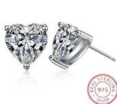 Срібні сережки 925 проба! Фіаніти Swarovski !!!
