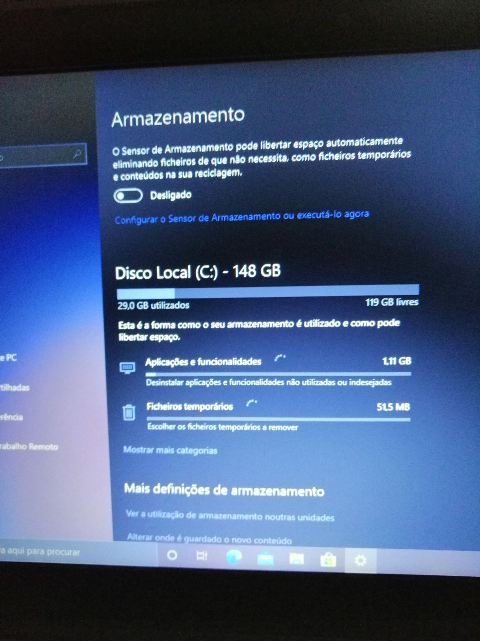 Portátil Dell 14 polegadas - Gama Profissional Pentium i5 4GB 160 SSD