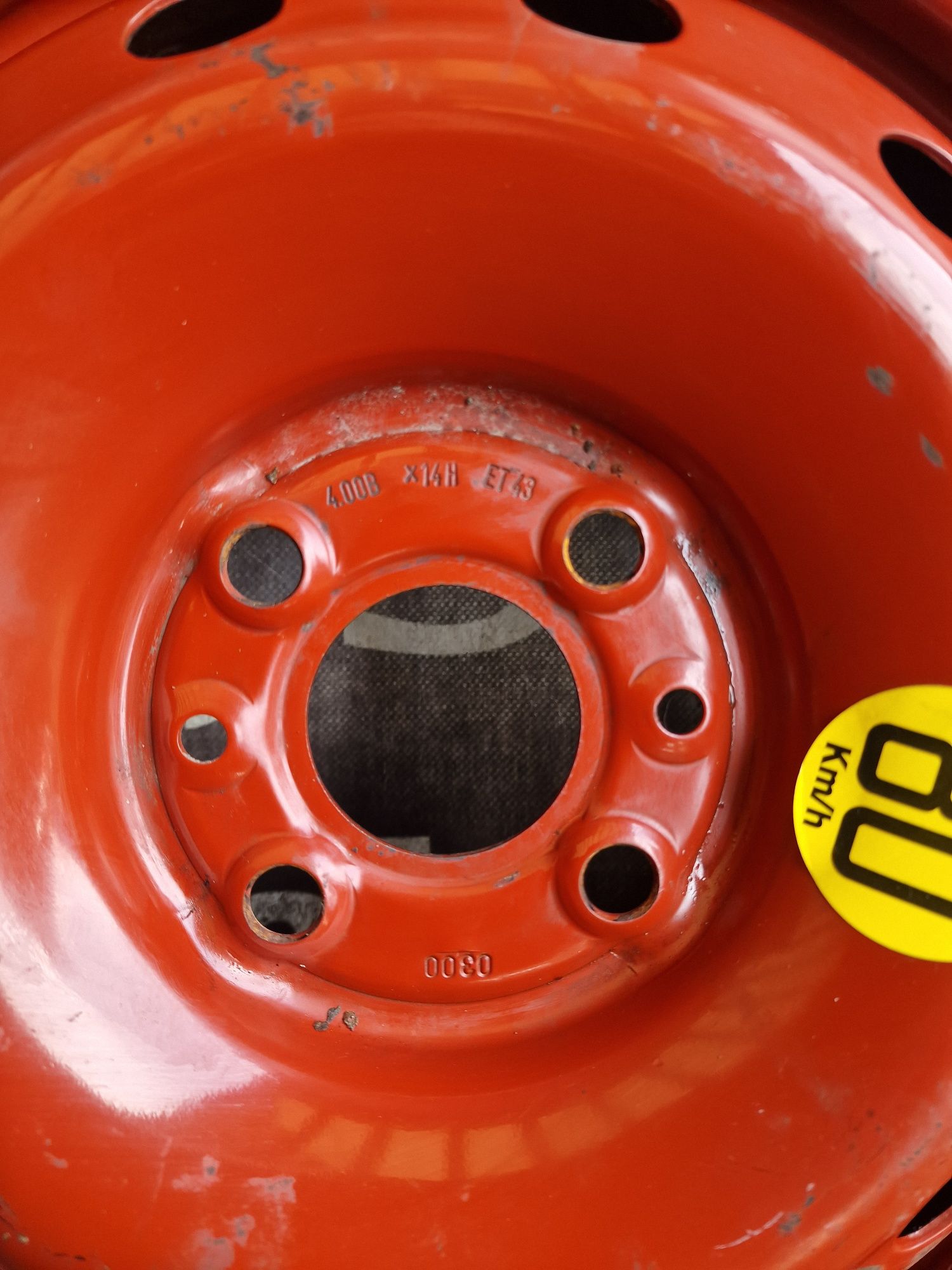 Koło dojazdowe zapasowe 14 4×98 Fiat Lancia Alfa Romeo