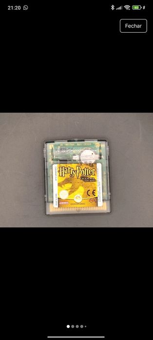 Jogo GBC Harry Potter e a Câmara dos Segredos