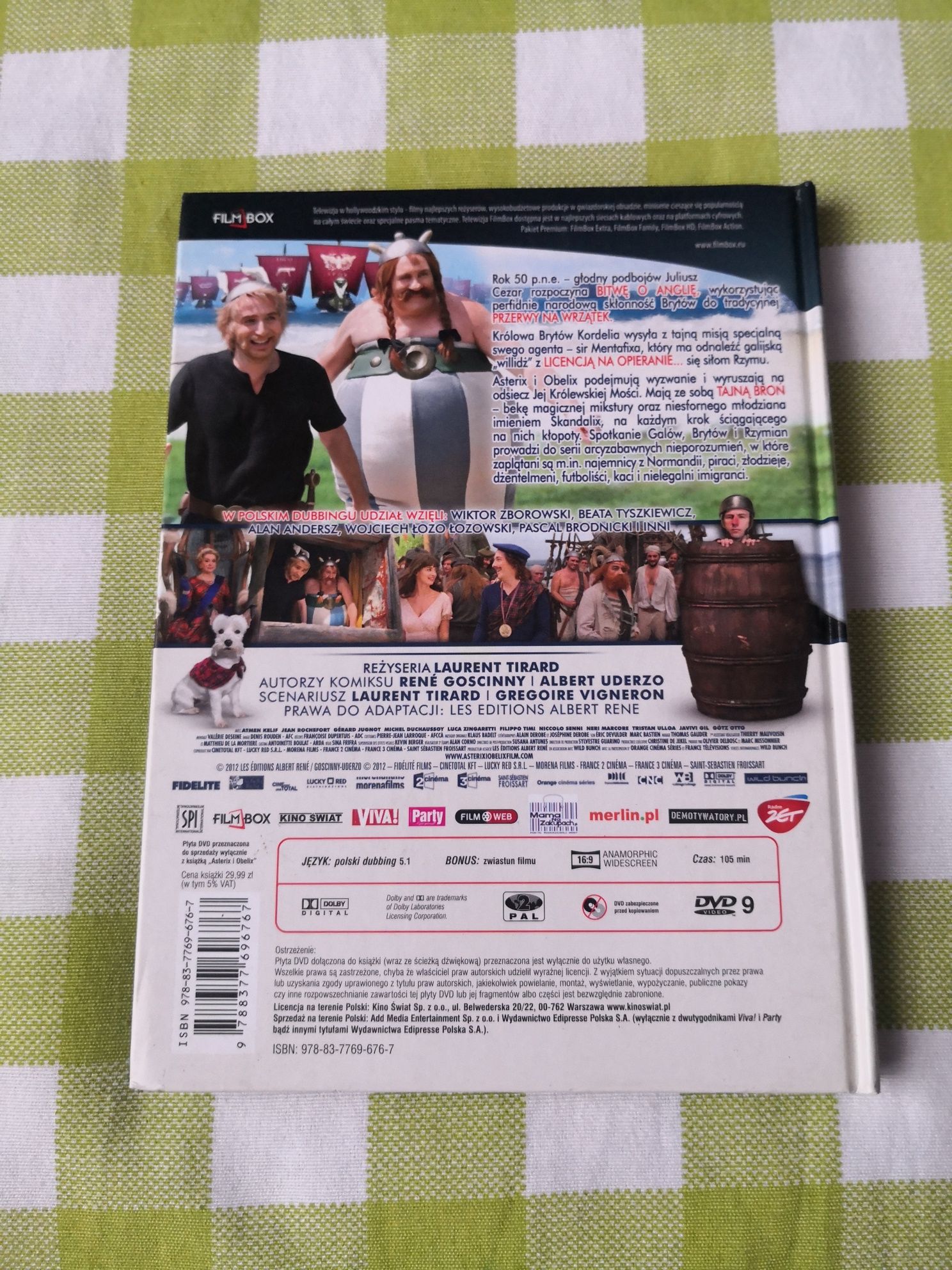 Asterix i Obelix w służbie jej królewskiej mości film DVD