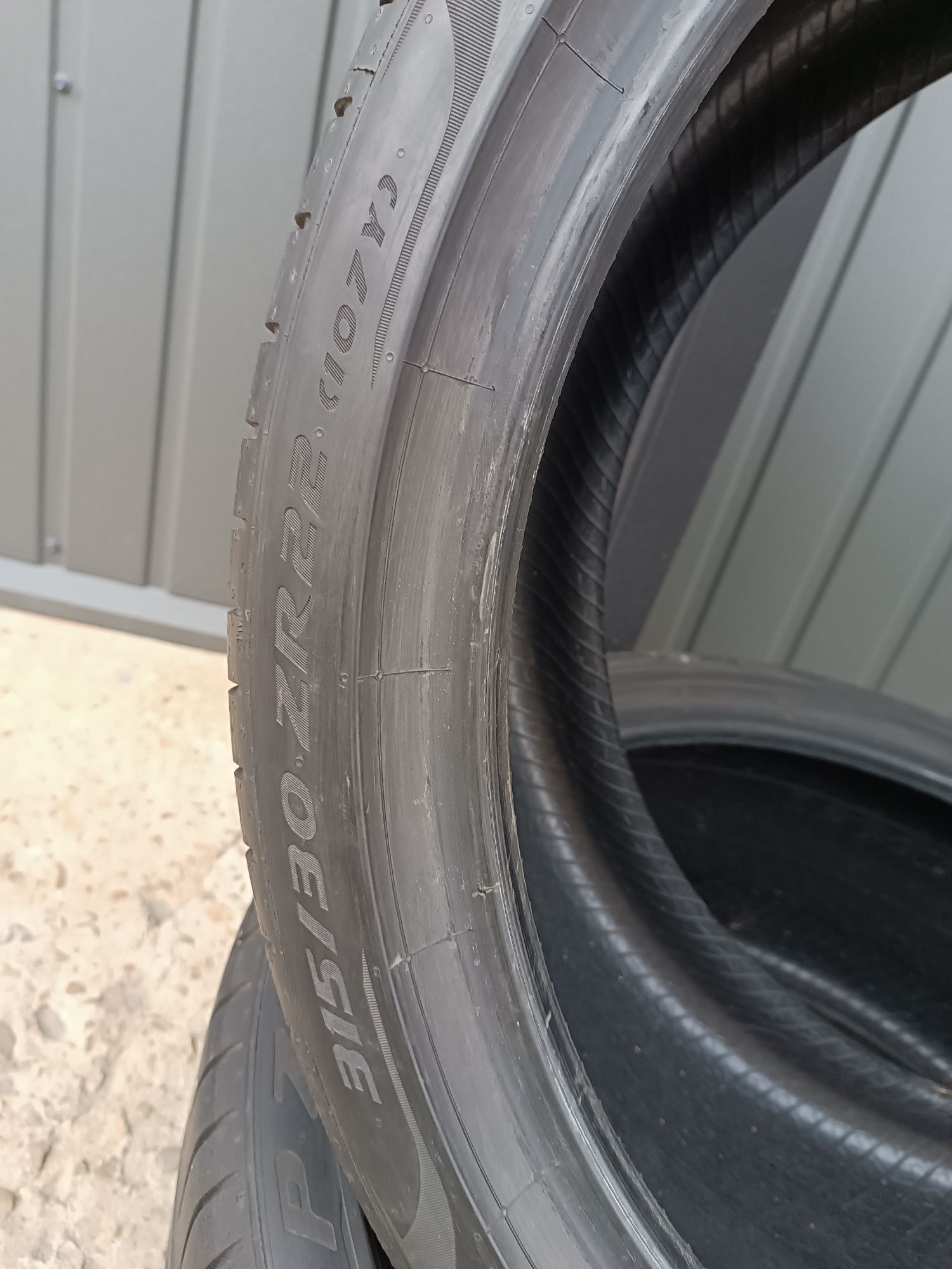 Літні шини 315/30/22 107Y Pirelli Pzero PZ4 пара