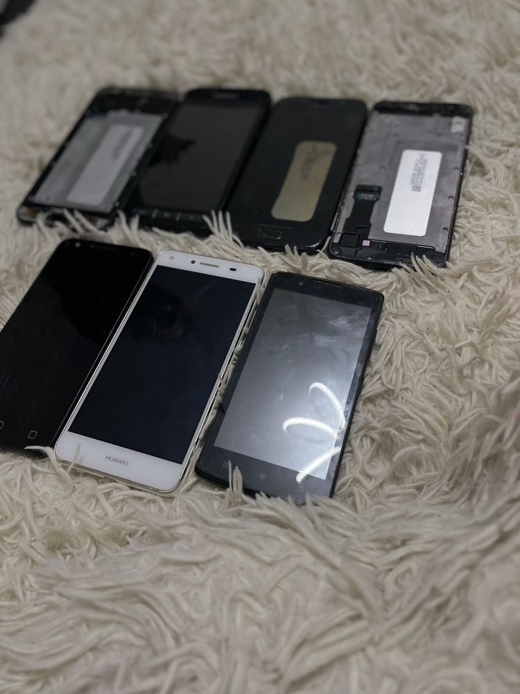 Лот телефонів на запчастини,Samsung,alcatel,huawei,,lenovo