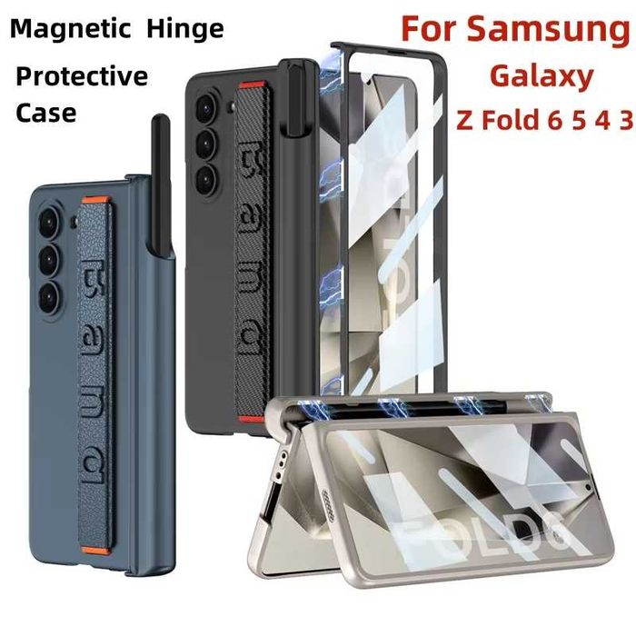Etui do telefonu Samsung Galaxy Z Fold 6 CZARNE
