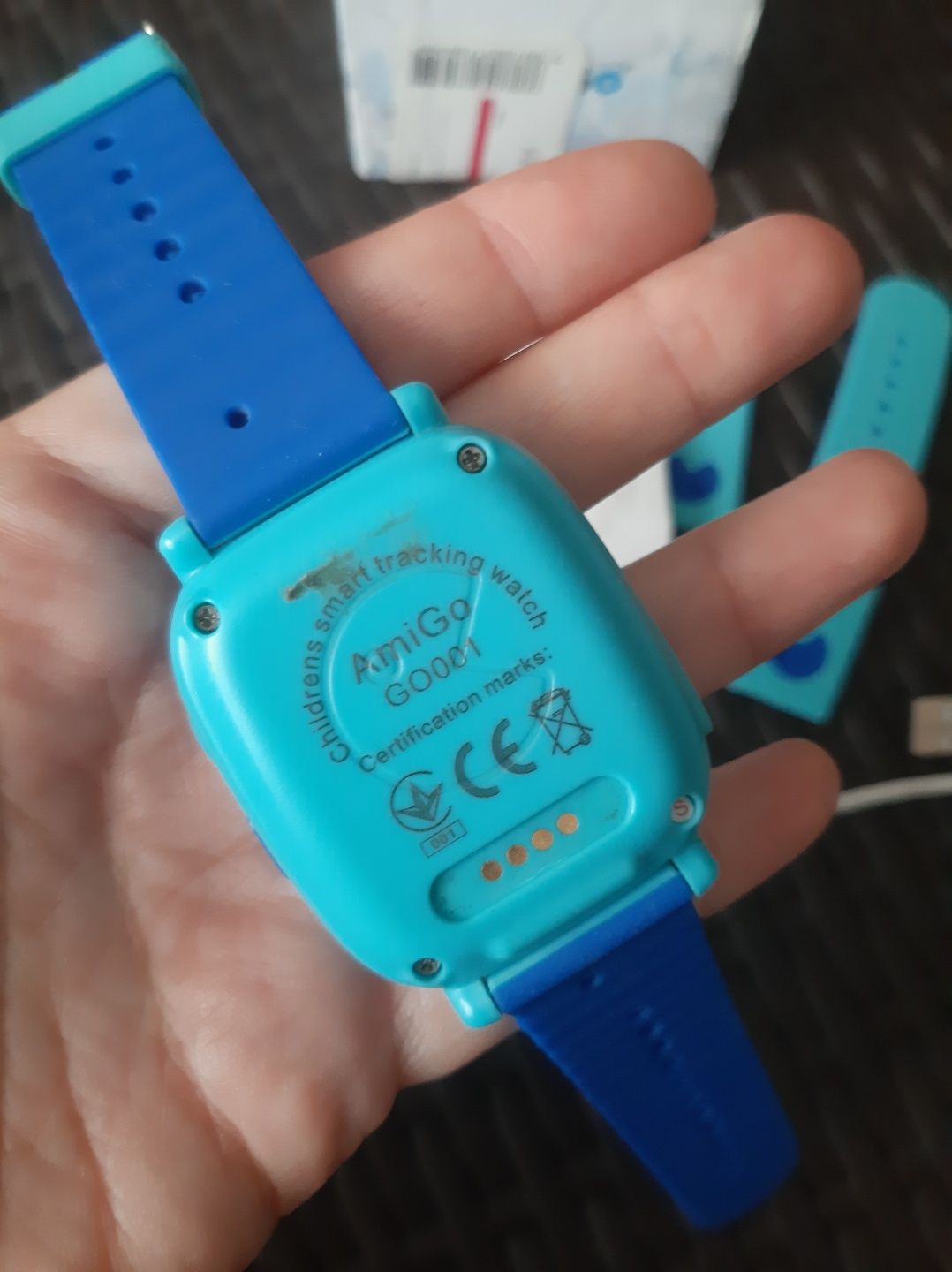 Смарт часы детские Amigo GO 001 синие