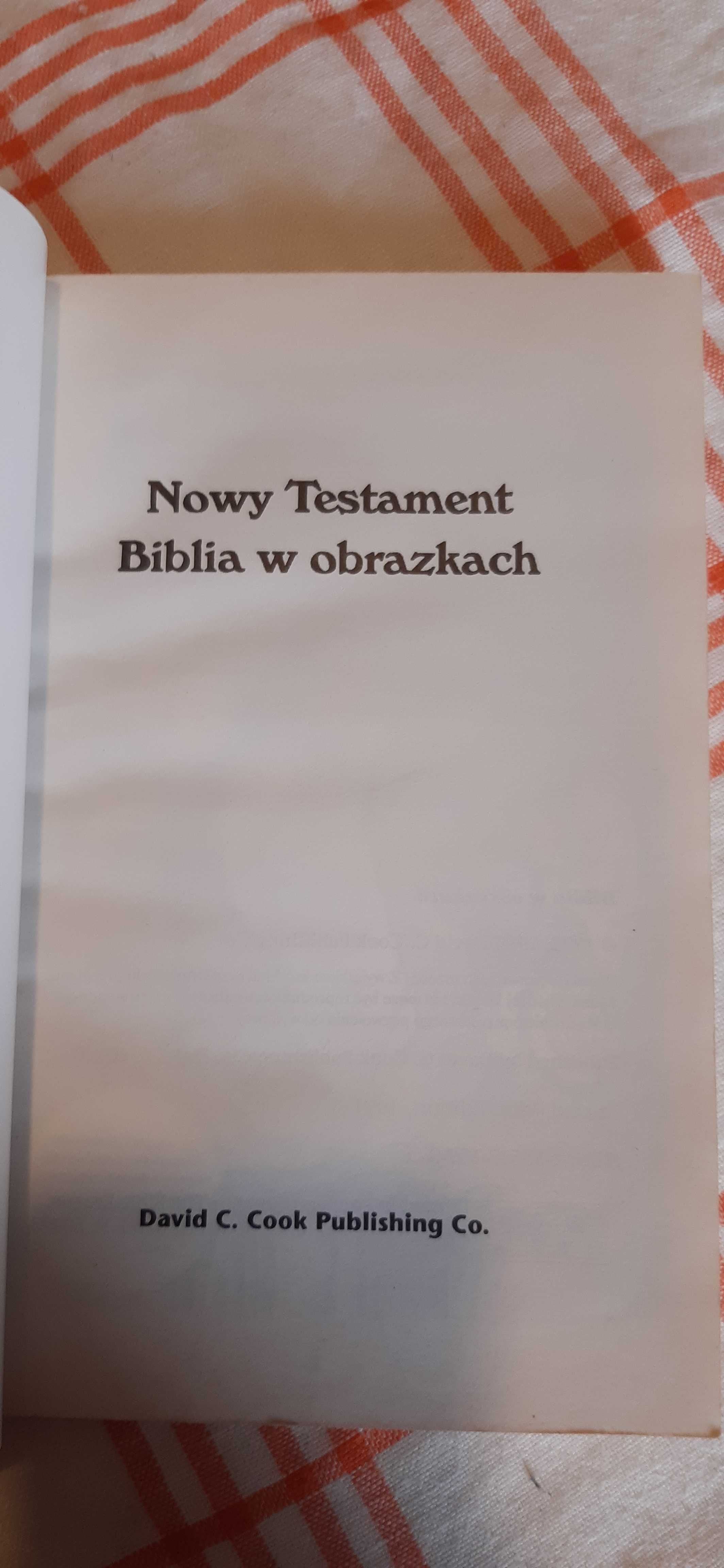 stary komiks nowy testament Biblia w obrazkach