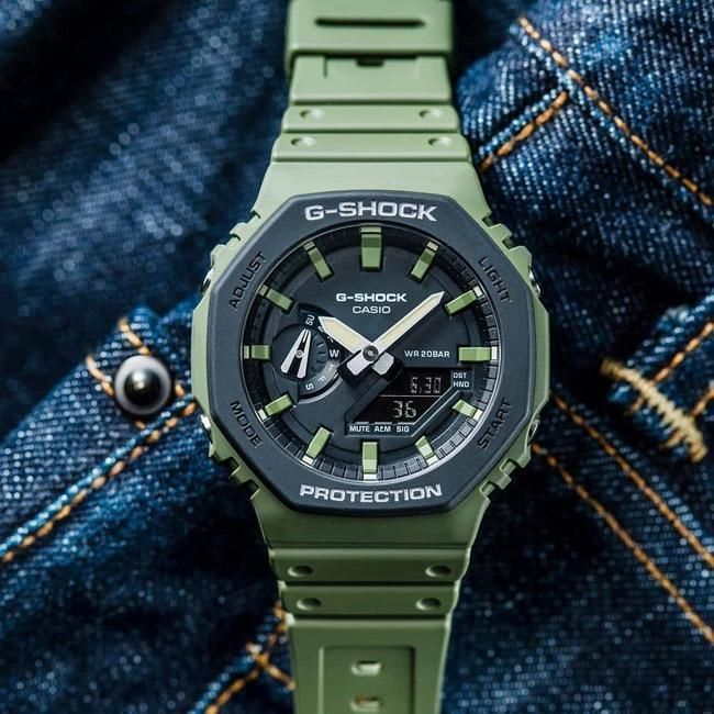 Часы Casio GA-2110SU-3A ! Оригинал! Фирменная гарантия 2 года!