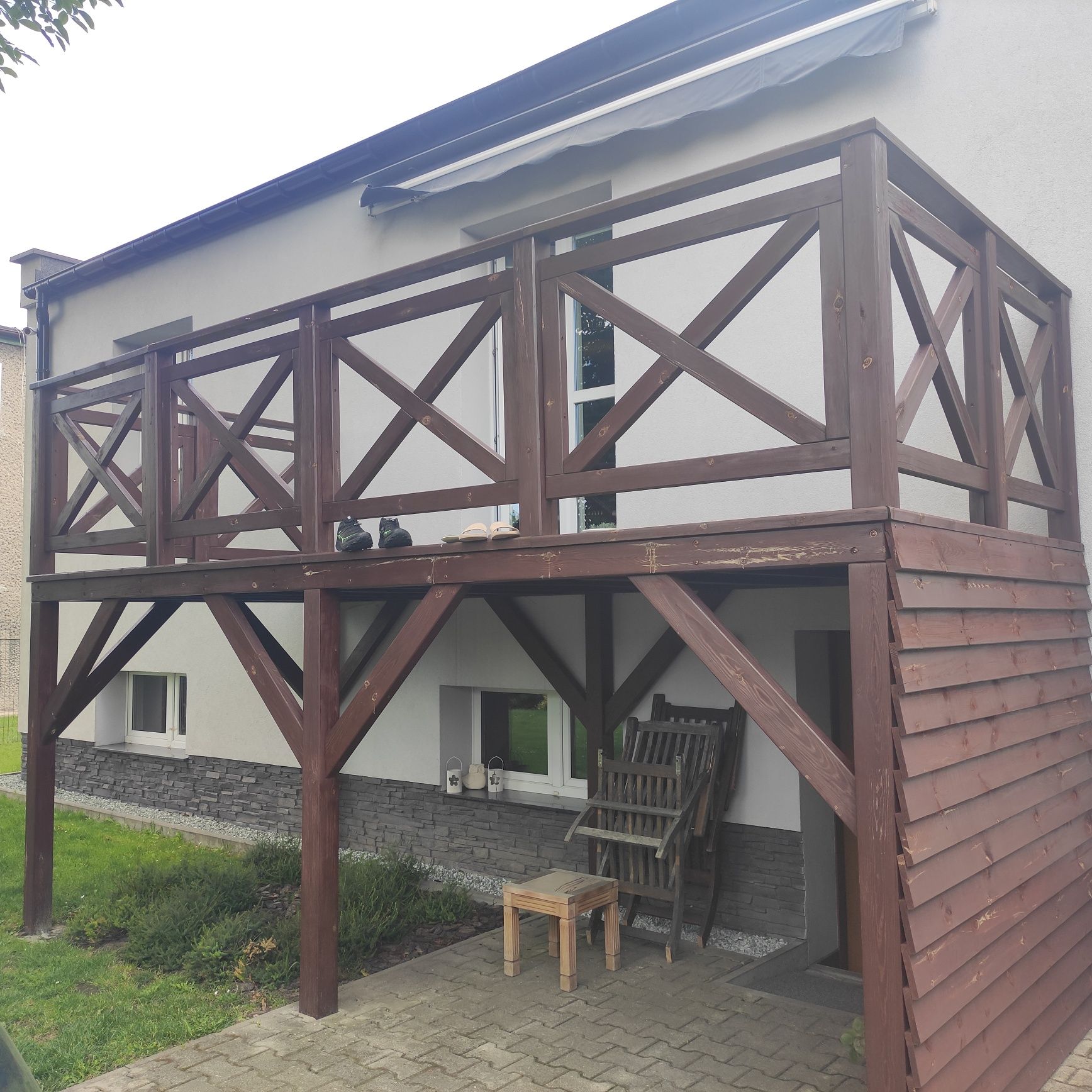 Taras 5m szer 213 wys 190cm