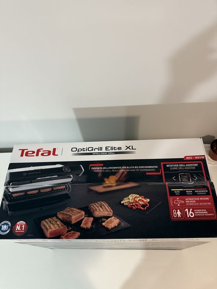 Гриль-барбекю електричний Tefal Optigrill Elite XL GC760D30