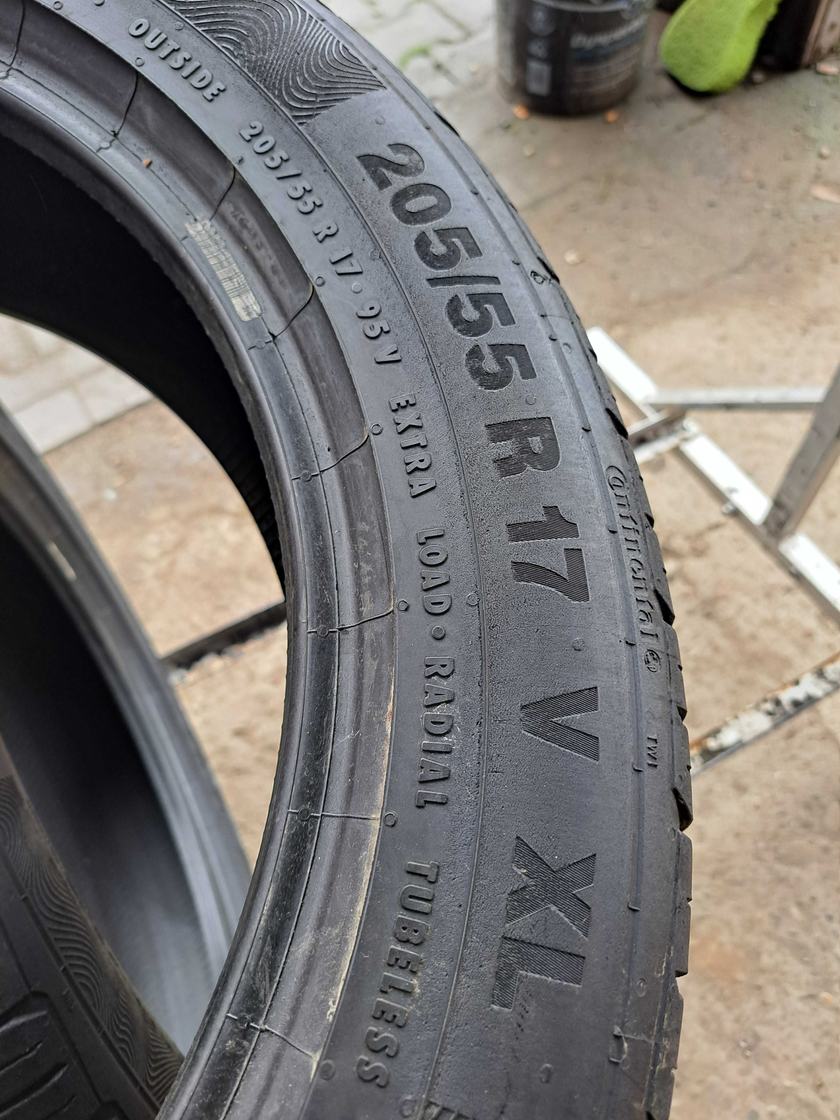 Opony Letnie 205/55R17 Continental 205/55/17 2szt Polecam!!