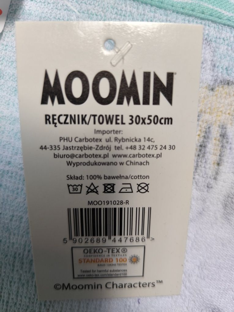 Ręcznik dla dzieci Muminki