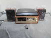 Wieża retro gramofon DAB+/FM BT CD MP3 Auna Oxford drewno