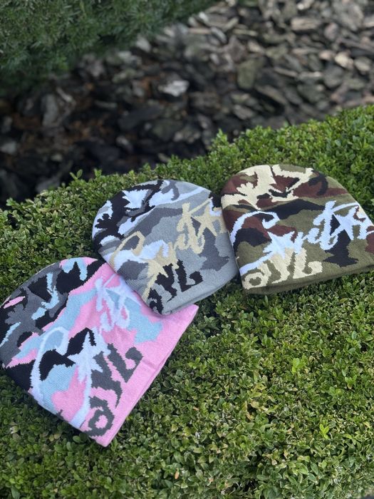 Шапка Corteiz камуфляжна чоловіча зимня шапка Кортеиз шапка Кортез