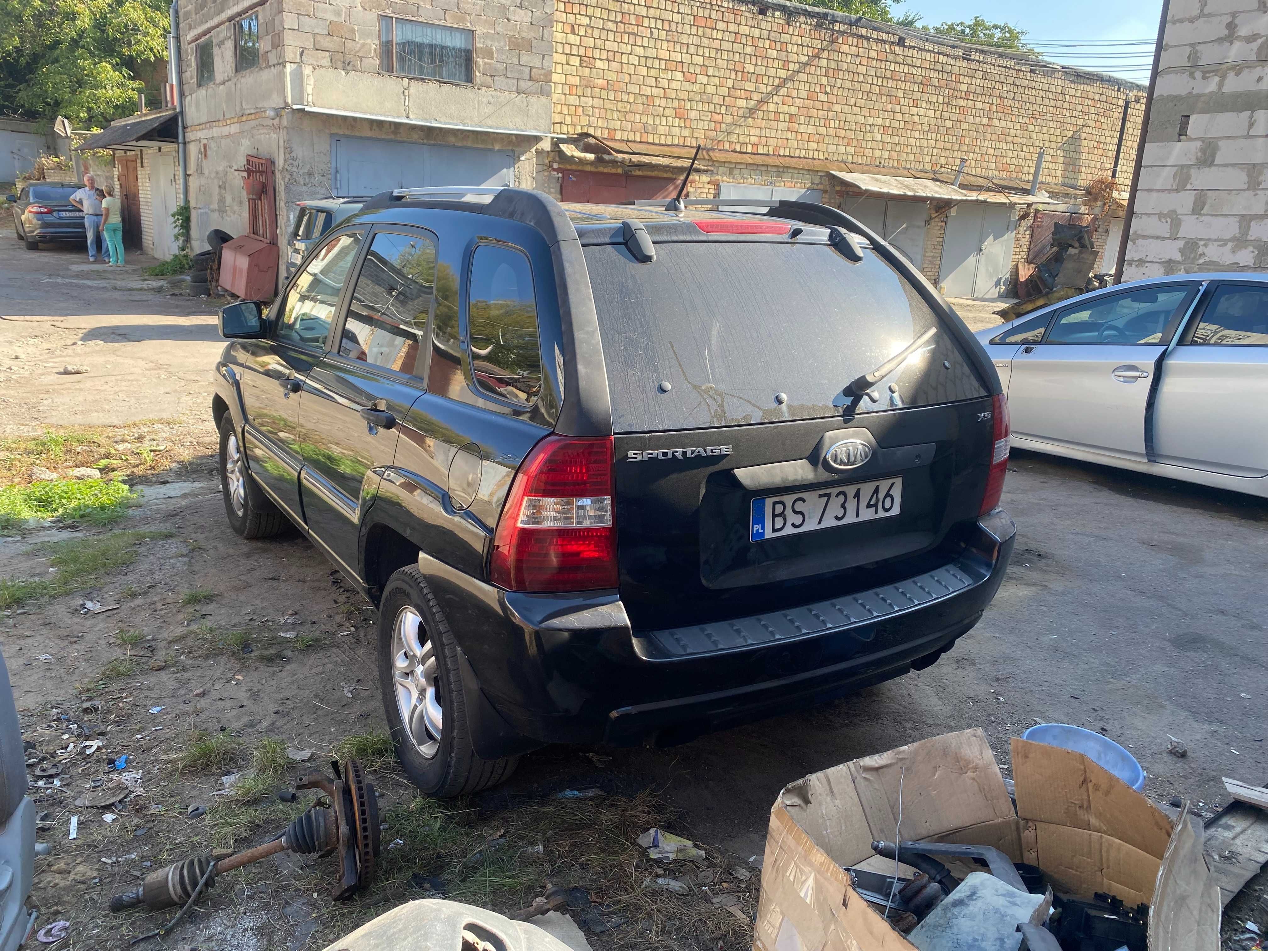 Розбірка Кіа Спортєйдж 2006-2010, KIA Sportage коробка,  стекла