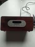 Radio z pilotem  w stylu retro