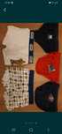 Boxers e cuecas 2/3 e 4 anos; meias 19/22; collants 1/2 anos