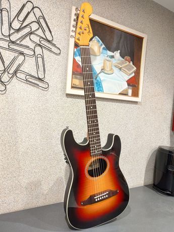 NOWA Fender Stratacoustic Premier 3TS gitara elektroakustyczna Cudo !!