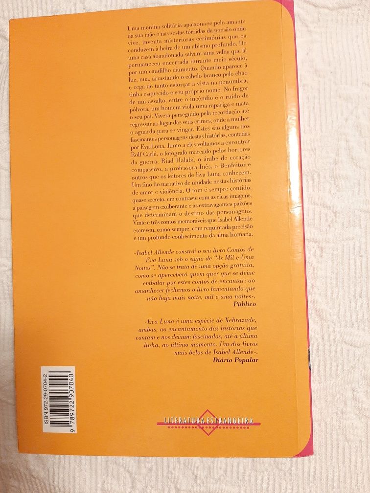 Livro "Contos de Eva Luna "