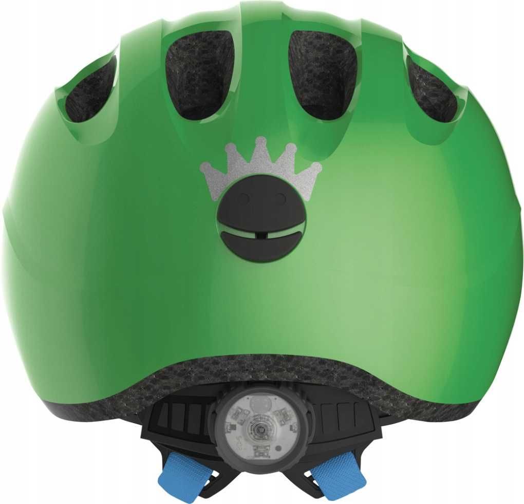Kask rowerowy dziecięcy ABUS Smiley 2.1 rozmiar M 50-55 cm Zielony