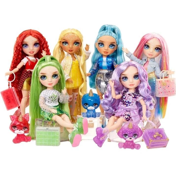 Рейнбоу Хай Зимовий одяг,слайм Rainbow High Winter Wonderland, Slime