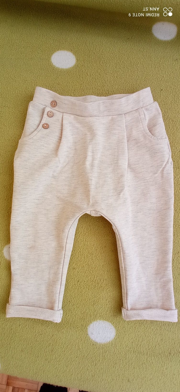 Spodnie legginsy ZARA H&M rozm 68 / 74