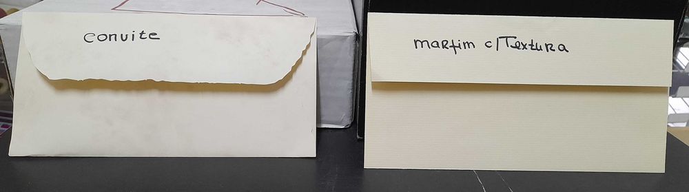 Lote de envelopes para múltiplas finalidades