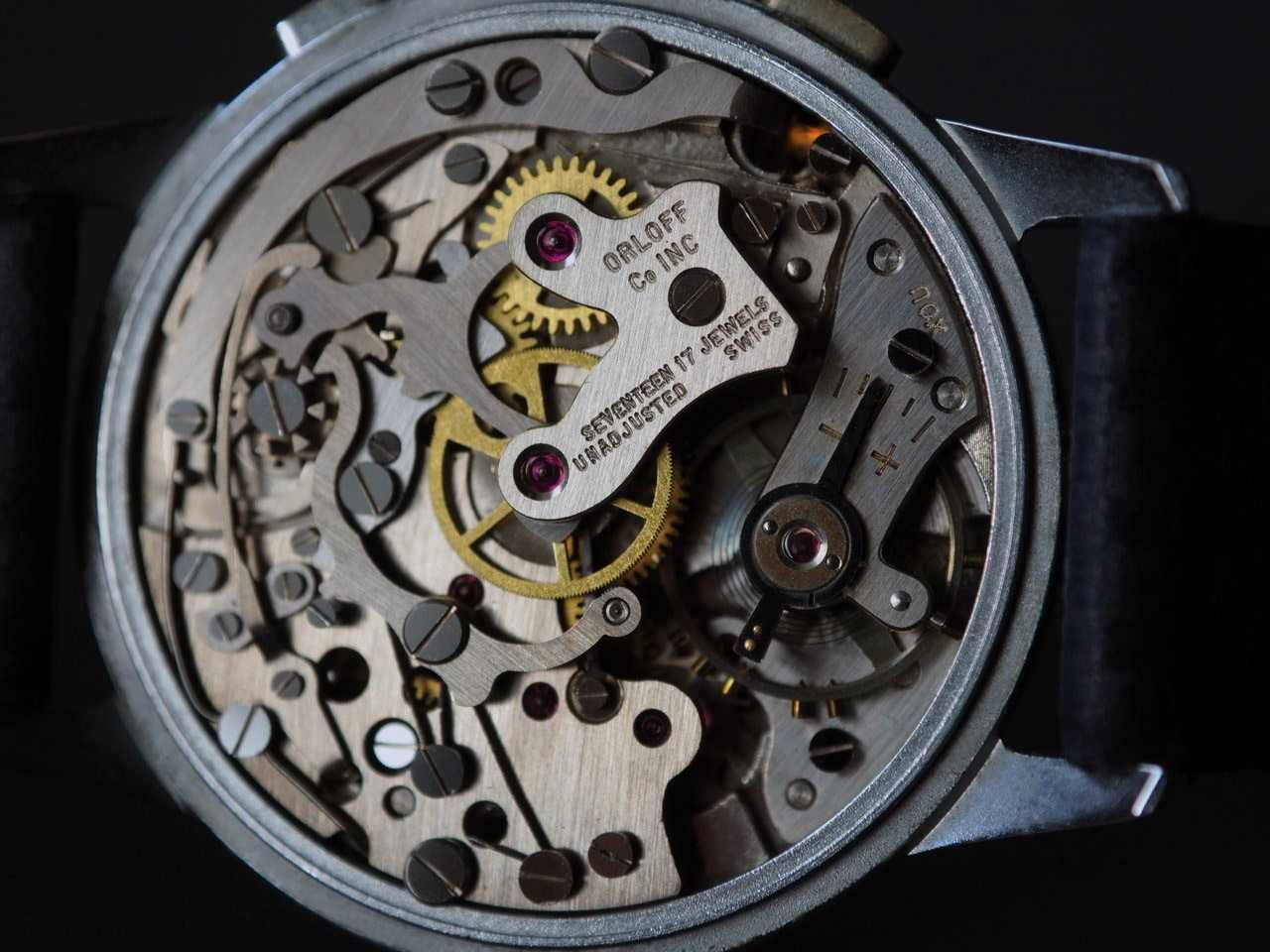 Zegarek vintage - Chronograf Orloff - Lata 60. - Świetny stan!