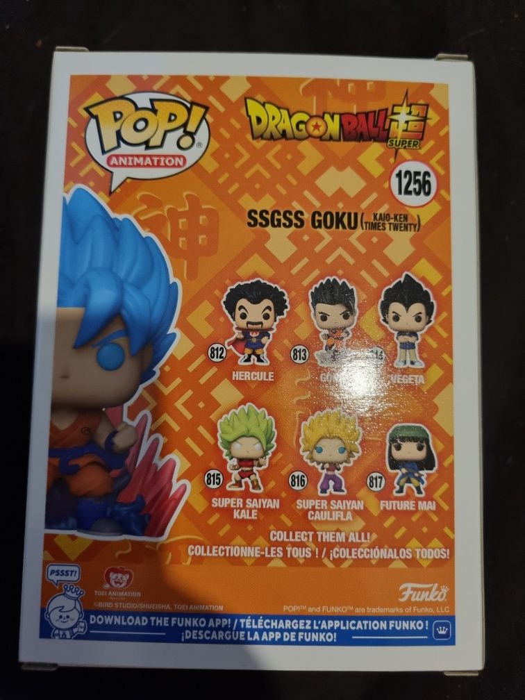 Goku SSGSS funko pop GITD
