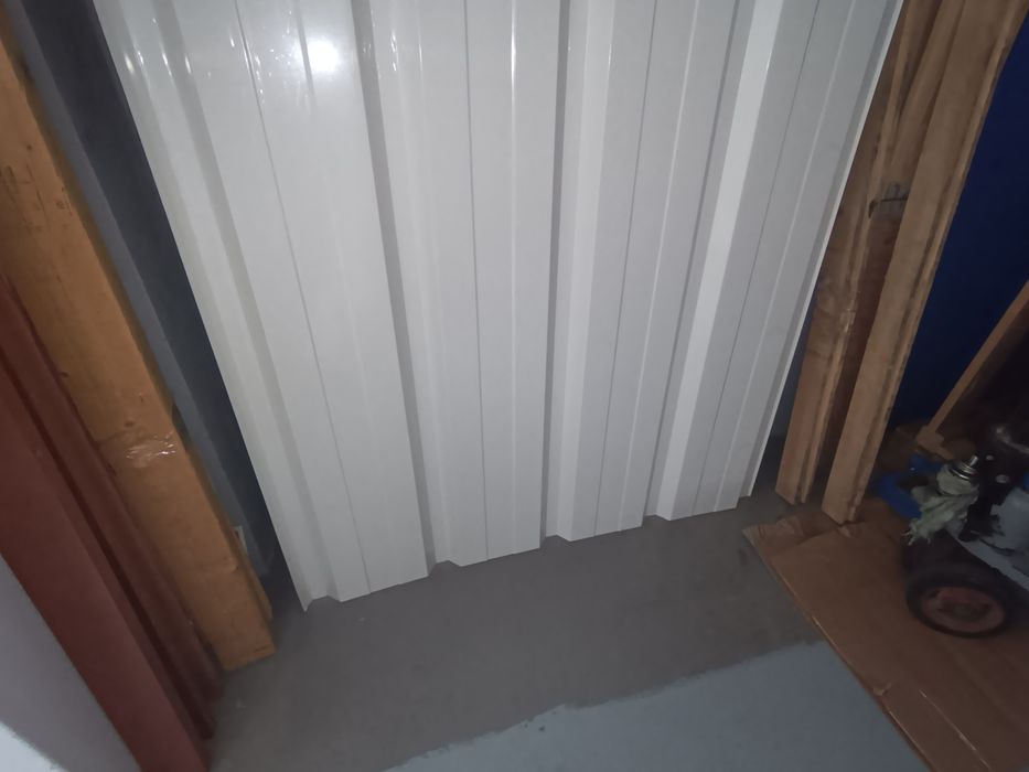 Conjunto de chapas lacadas 134 x 250 cm