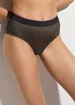 B.P.C. figi bikini ekskluzywne złoto-czarne r.54